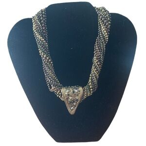 Statement Micki Ravitz Necklace with Intricate Design